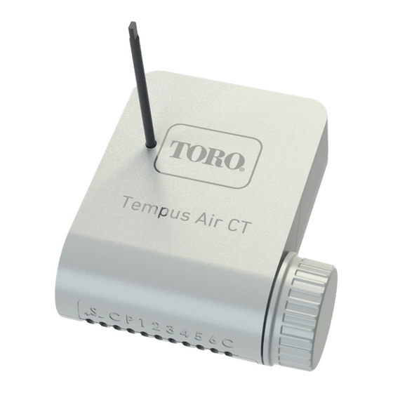 Toro Tempus Air CT Bedienungsanleitung