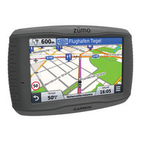 Garmin zümo 590 Benutzerhandbuch