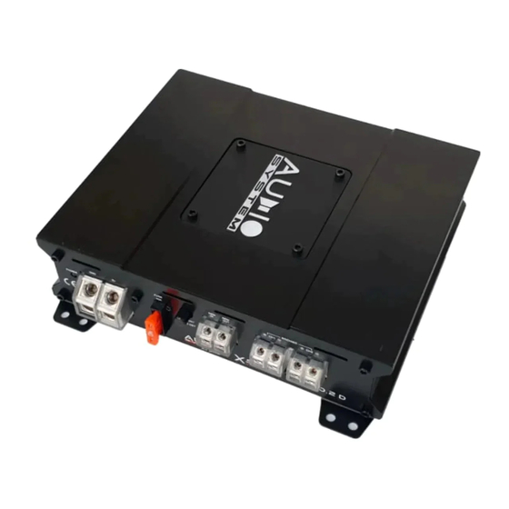 Audio System X-150.2 D Bedienungsanleitung