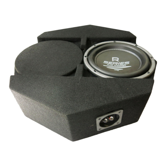 Audio System SUBFRAME R10 FLAT Anleitung
