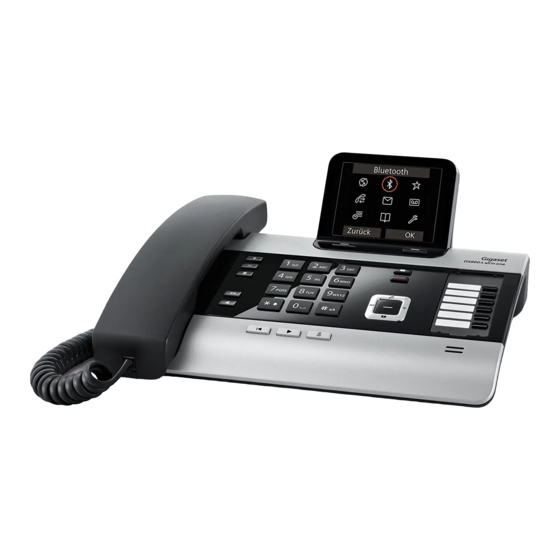 Gigaset DX800A all in one Bedienungsanleitung