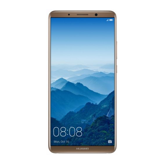 Huawei Mate10 Pro Benutzerhandbuch