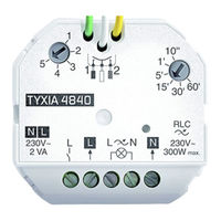 DELTA DORE 4850 TYXIA Handbuch