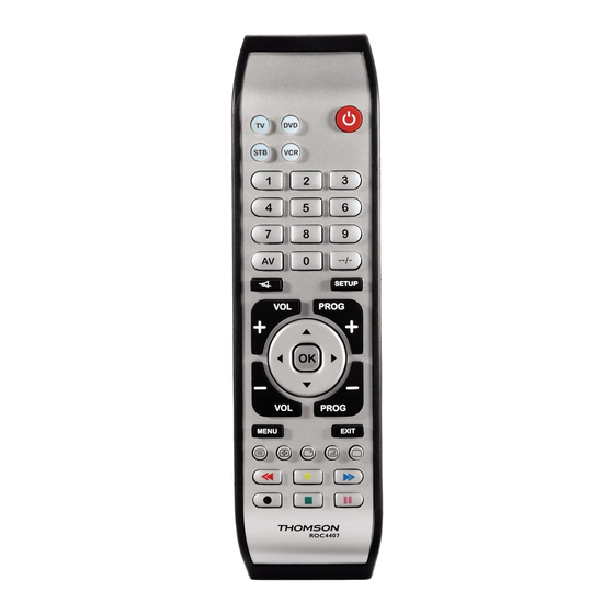 THOMSON ROC 4407 Bedienungsanleitung