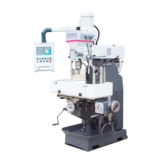 Optimum OPTImill MT 50 Betriebsanleitung