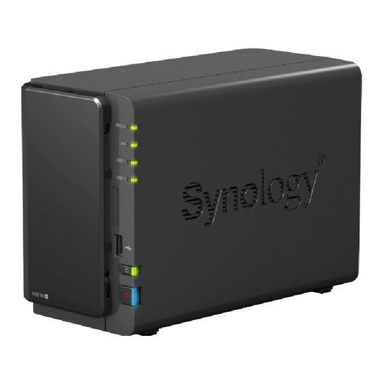 Synology DiskStation DS216+ Schnellinstallationsanleitung