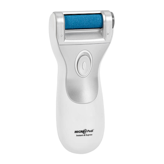 Silk'n MicroPedi Instant & Express Gebrauchsanleitung