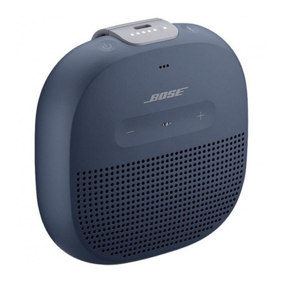 Bose SOUNDLINK MICRO Erste Schritte