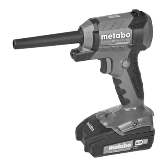 Metabo BP 18 LTX BL Originalbetriebsanleitung