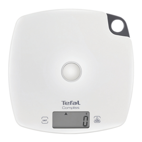 TEFAL Compliss bc1000 Kurzanleitung