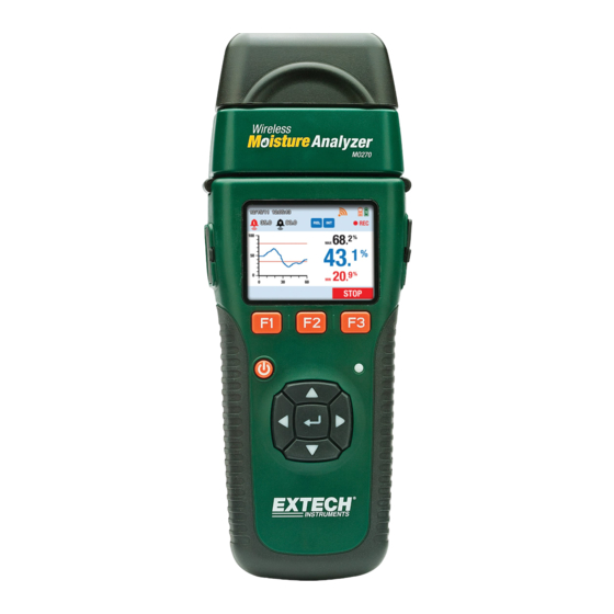 Extech Instruments MO270 Bedienungsanleitung
