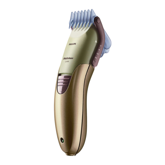Philips HQC486 Bedienungsanleitung