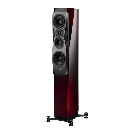 Dynaudio Confidence Bedienungsanleitung