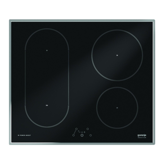 Gorenje IT635X Gebrauchs-, Aufstellungs- Und Anschlussanweisung