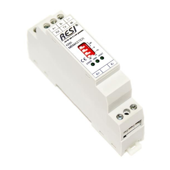 Resi -KNX-MBMASTER Handbuch
