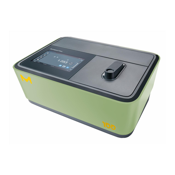 Merck Spectroquant Prove 100 Bedienungsanleitung