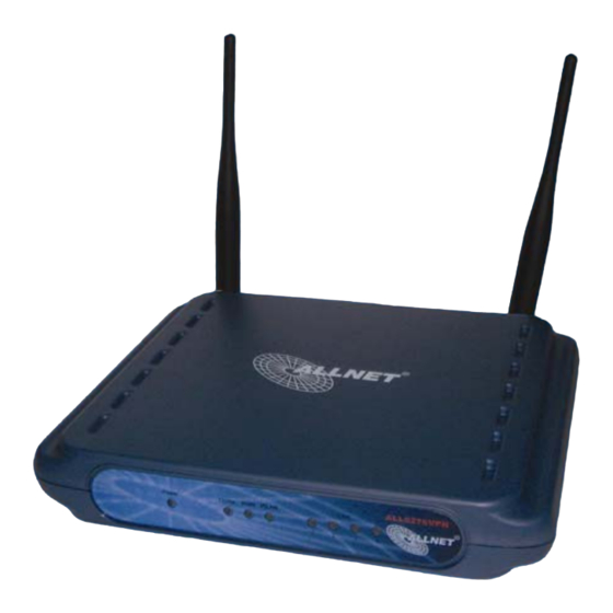 Allnet ALL0276VPN Handbuch