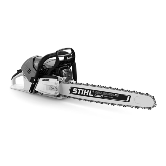 Stihl MS 500i Gebrauchsanleitung