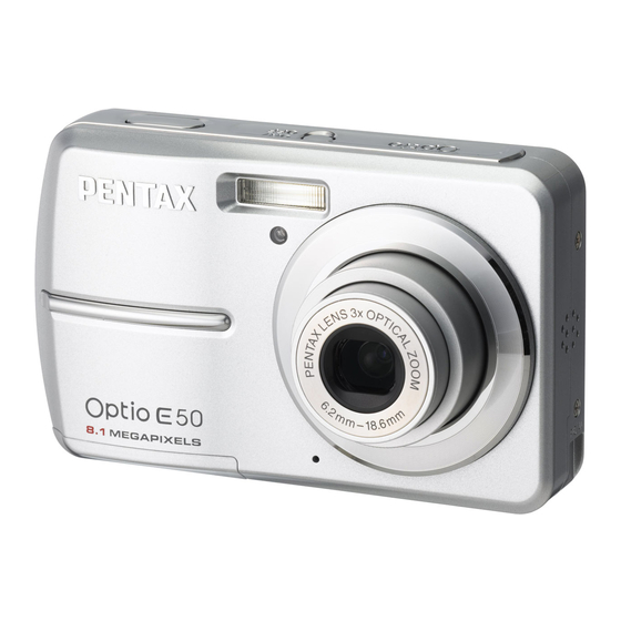 Pentax Optio E50 Bedienungsanleitung