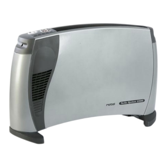 Rotel Turbo System 2200 Bedienungsanleitung