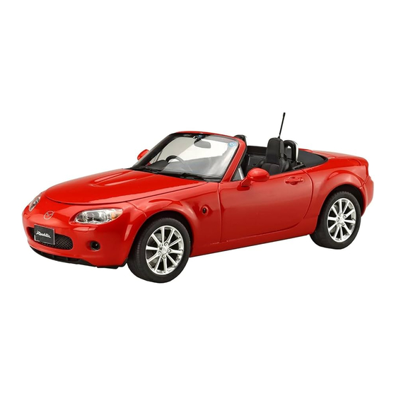 Fujimi 1/24 MAZDA ROADSTER Montageanleitung