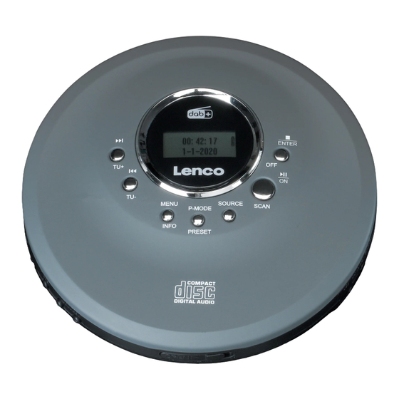 LENCO CD-400GY Bedienungsanleitung