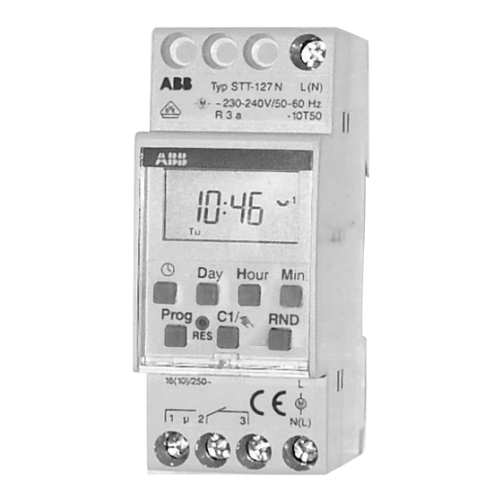ABB STT-127 N Bedienungsanleitung