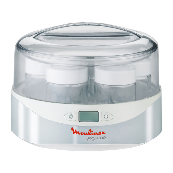 Moulinex yogurteo Bedienungsanleitung
