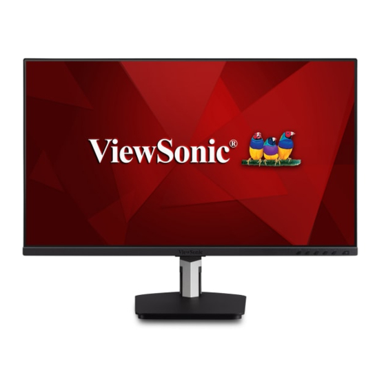 ViewSonic TD2455 Bedienungsanleitung