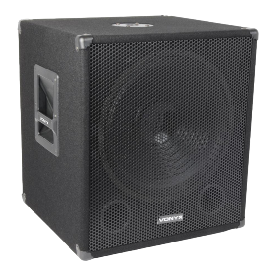 VONYX SMWBA MP3 Serie Gebrauchsanleitung