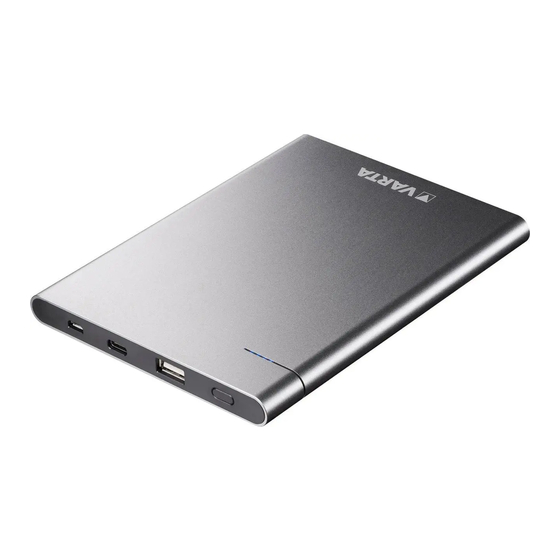 Varta Slim Power Bank 18000 Bedienungsanleitung