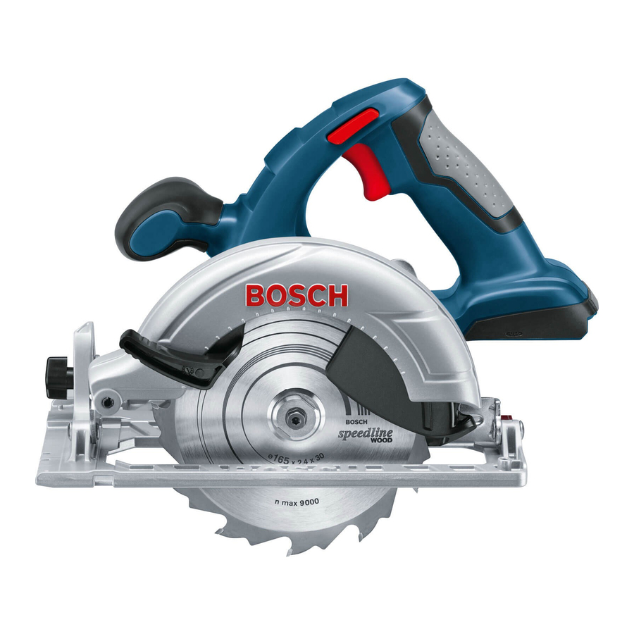Bosch GKS 18 V-LI Professional Originalbetriebsanleitung