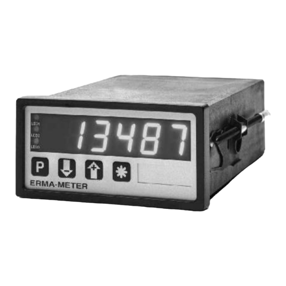 ERMA DM 3105 Bedienungsanleitung
