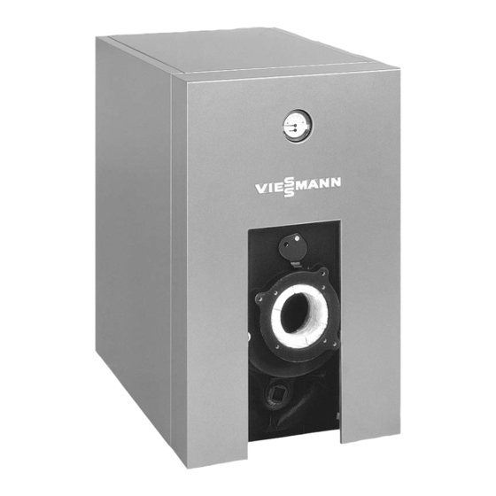 Viessmann VITOROND 100 Montageanleitung
