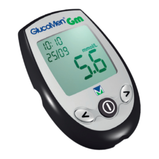 A. Menarini Diagnostics GlucoMen Gm Bedienungsanleitung