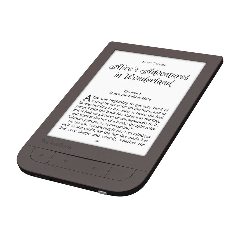 Pocketbook Touch HD Benutzerhandbuch