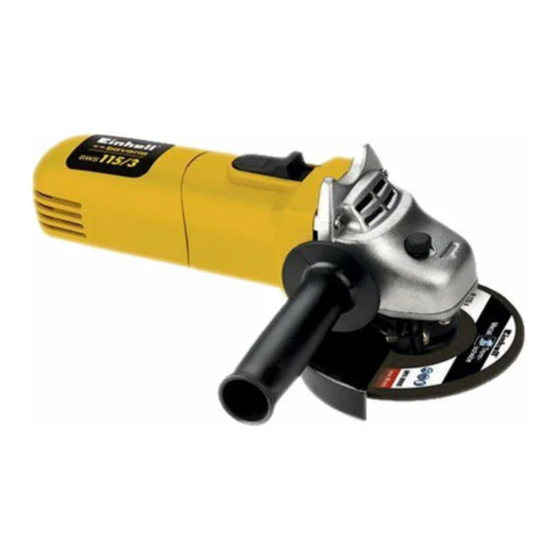 Einhell bavaria BWS 115/3 Handbücher