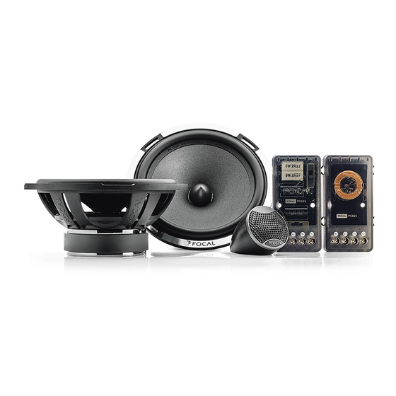 Focal POLYGLASS PC 165 LAST EDITION Gebrauchsanleitung