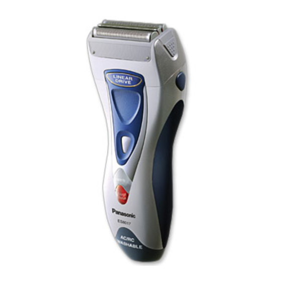 Panasonic ES8017 Bedienungsanleitung