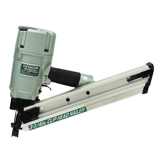 Hitachi Koki NR 83AA2 Bedienungsanleitung