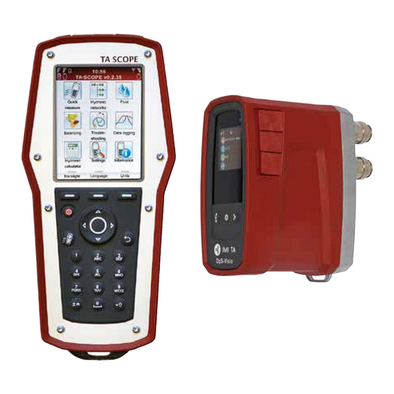 IMI TA-Scope Premium Kurzanleitung