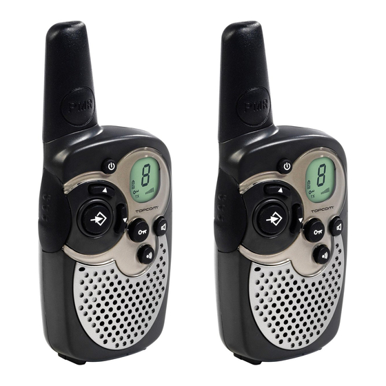 Topcom TwinTalker 1302/RC-6400  Duo Combi Pack Bedienungsanleitung