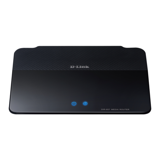 D-Link DIR-657 Benutzerhandbuch