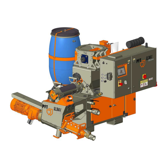 PFT SILOMAX 3D print Betriebsanleitung
