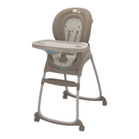 Ingenuity TRIO 3-IN-1 DELUXE HIGH CHAIR Bedienungsanleitung