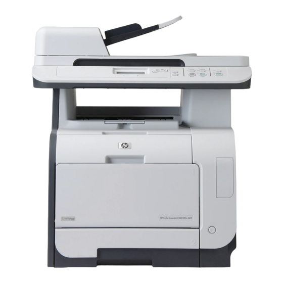 HP Color LaserJet CM2320 Serie Bedienungsanleitung