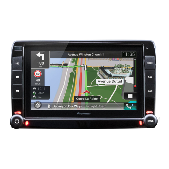 Pioneer AVIC-EVO1 Bedienungsanleitung
