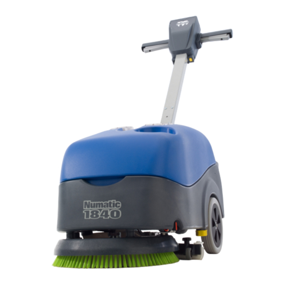 Numatic TTB-1840 Originalanleitung