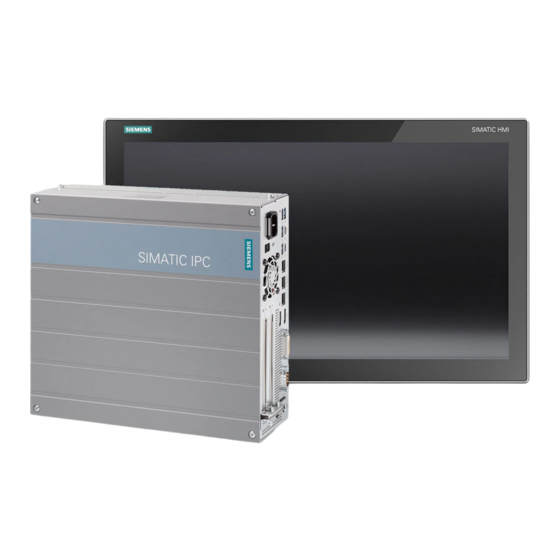 Siemens SIMATIC IPC677E Bedienungsanleitung