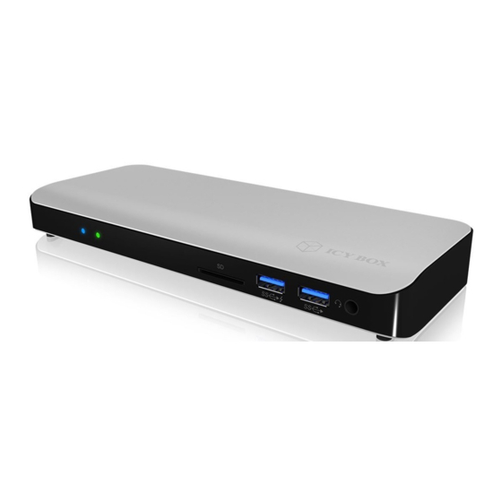 Icy Box IB-DK2501-TB3 Handbuch